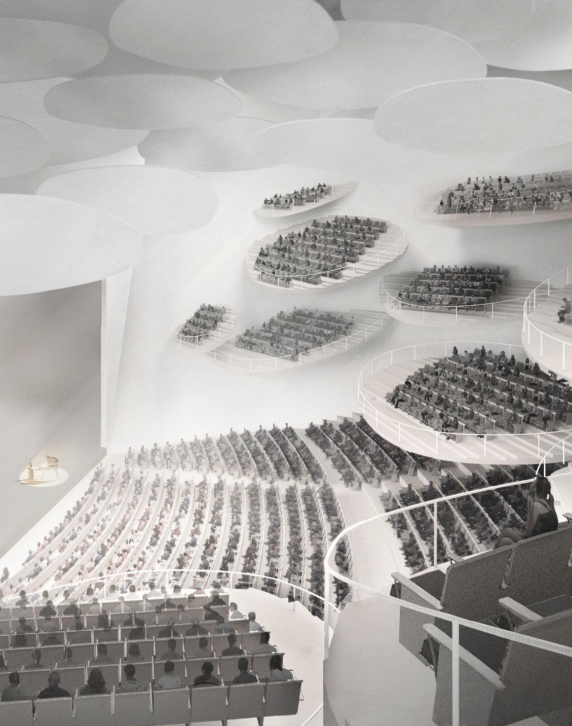 Tokushima Cultural Arts Hall design by Junya Ishigami & Associates